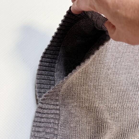 Lululemon Forward Flow Cape Womens One Size Asymmetrical Hem Wrap Pullover Gray - Picture 11 of 12